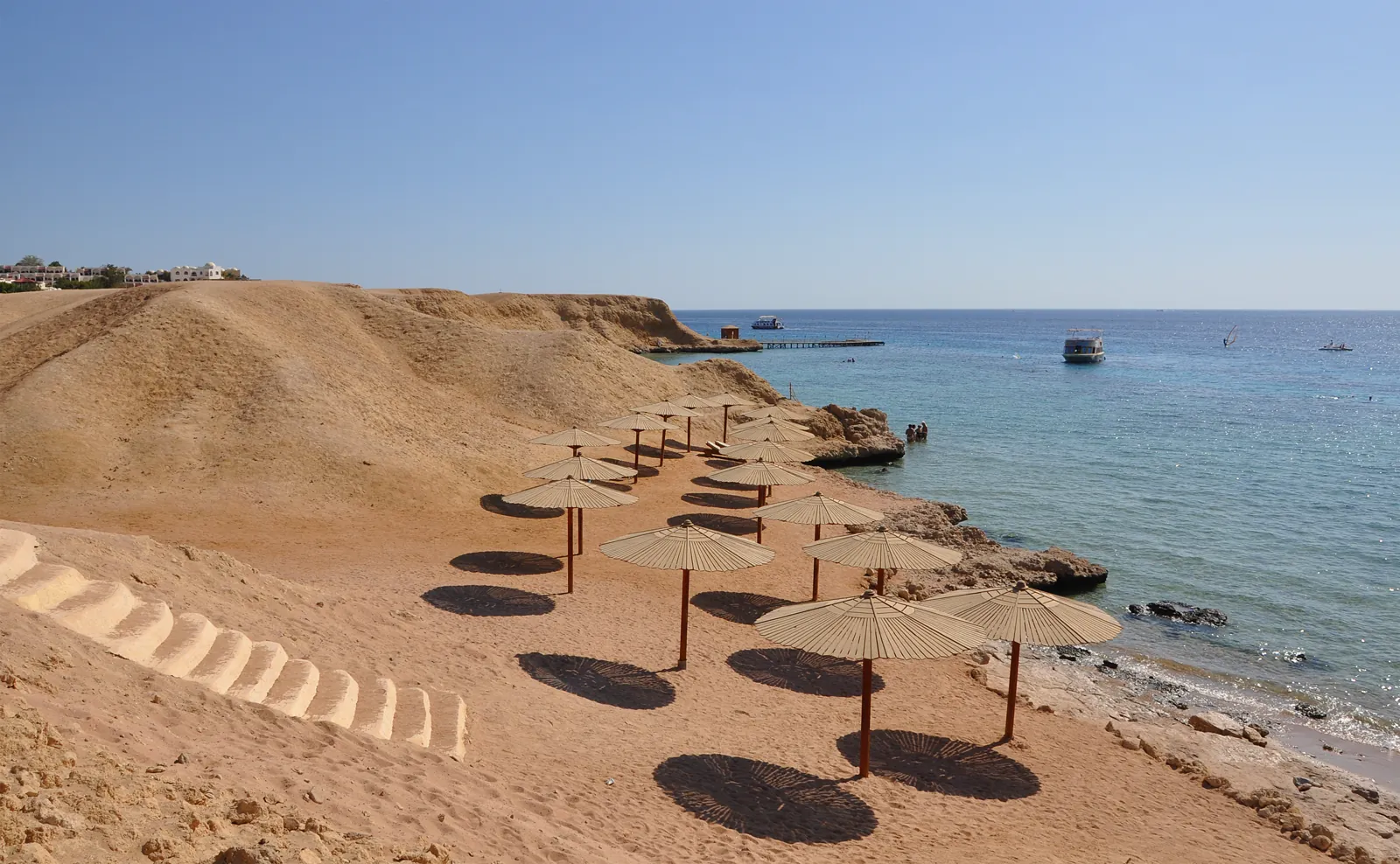 Beach at Naama Bay, Sharm el-Sheikh